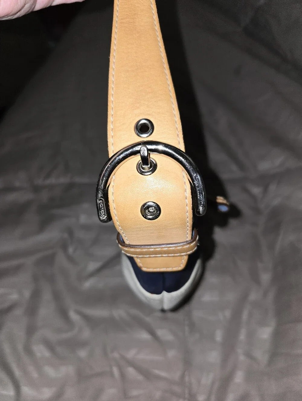 Coach SoHo‎ Y2K mini hobo excellent used condition L3J-443